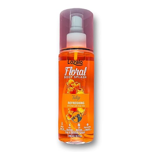 Lozalo Floral Body Splash (Tulip) for Dogs & Cats