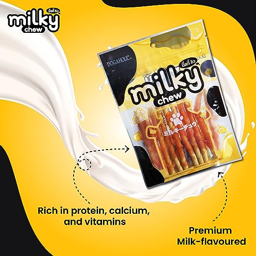 Milky Chew Stick Treats for Dogs