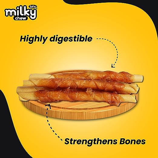 Milky Chew Stick Treats for Dogs