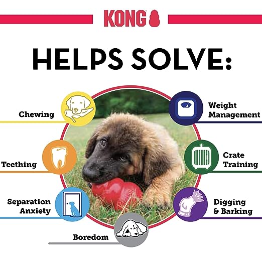 Kong Classic Dog Toy- Red
