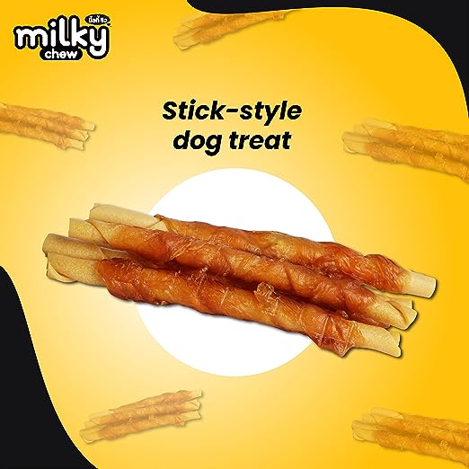 Milky Chew Stick Treats for Dogs