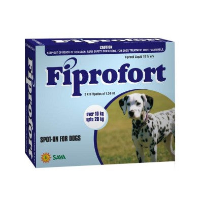 Savavet Fiprofort Plus Spot On For Dogs Over 10 to 20 Kgs