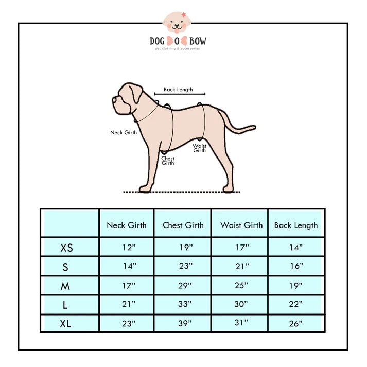 Dog O Bow - TUXEDO WITH SLEEVES- (S/XXL)