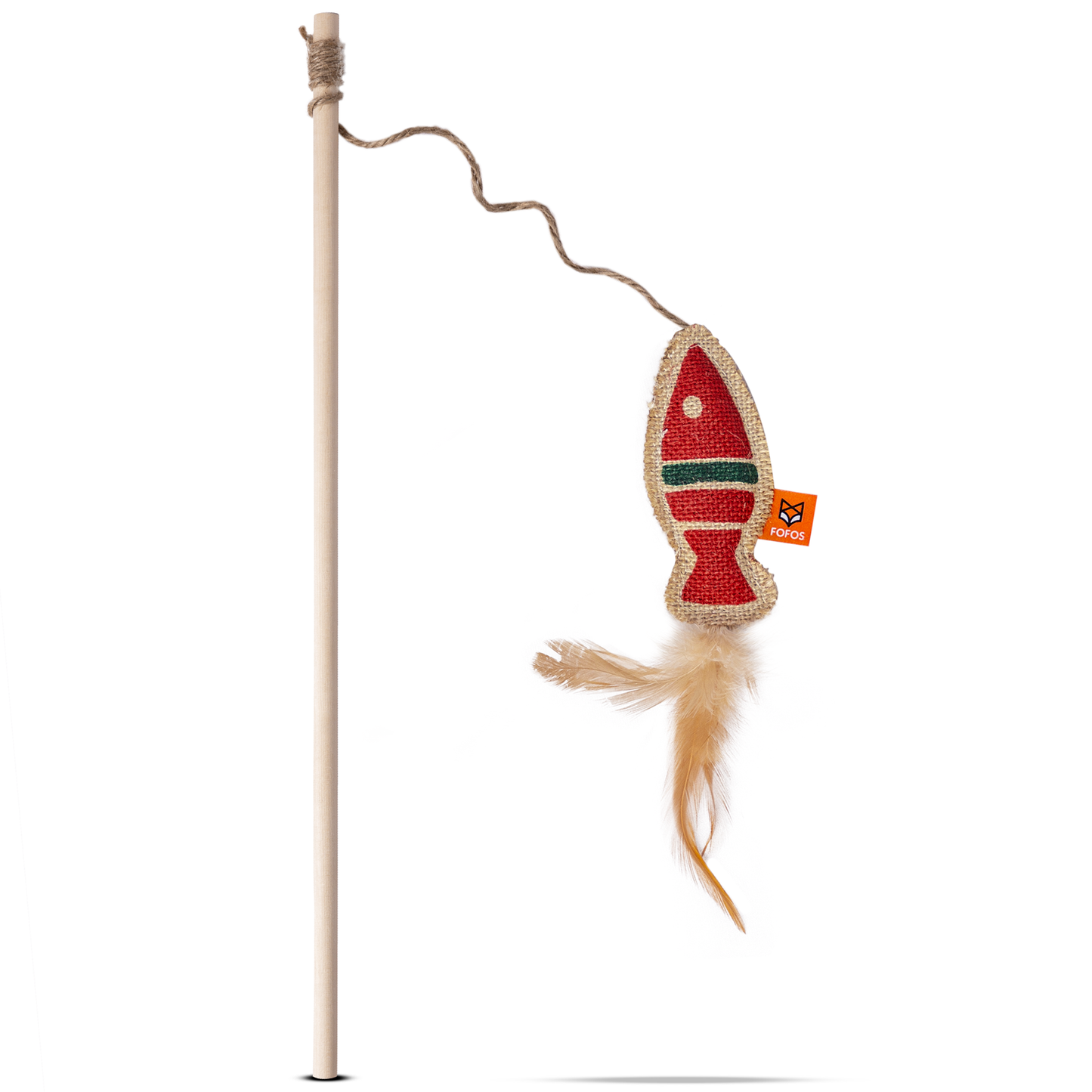 FOFOS™: Scandi Fish With 40cm Wooden Stick