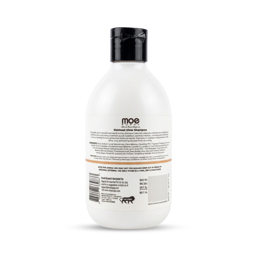 Oatmeal Glow Shampoo for Dogs & Cats