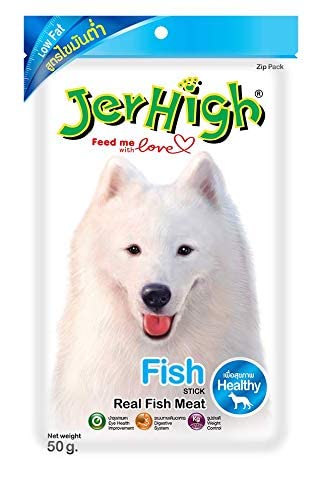 Jerhigh Chicken Fish Stick Dog Treats High Protein Chicken