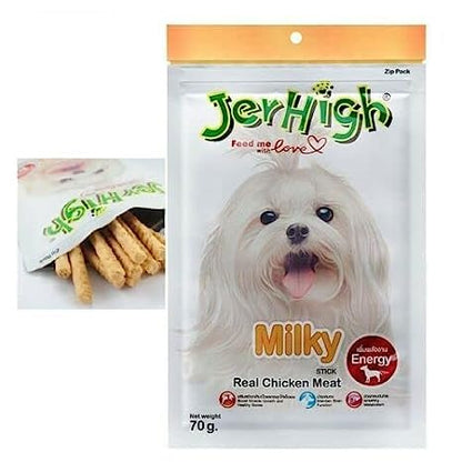 Jer High  Chicken Milky Sticks