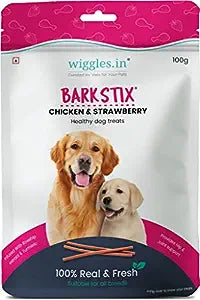 Wiggles - Barkstix Chicken Strawberry