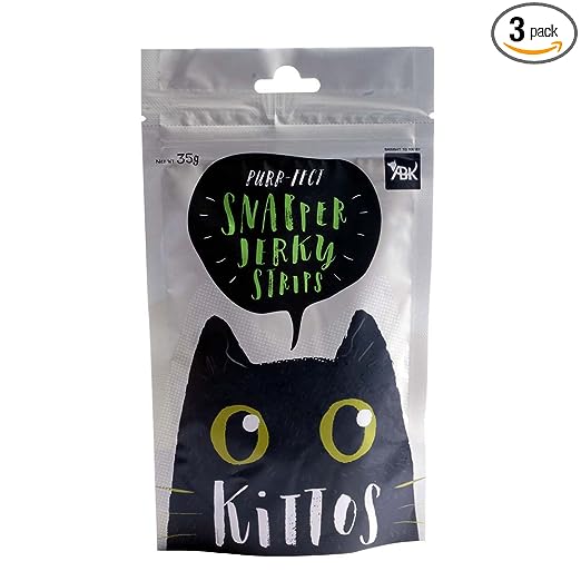 Kittos Snapper Jerky Strips