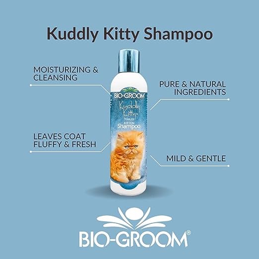 Bio-Groom Kuddly Kitty Tearless Kitten Shampoo for Cats