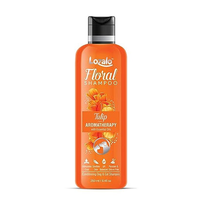 Lozalo Floral Pet Shampoo Lily Fragrance - Dogs and Cats