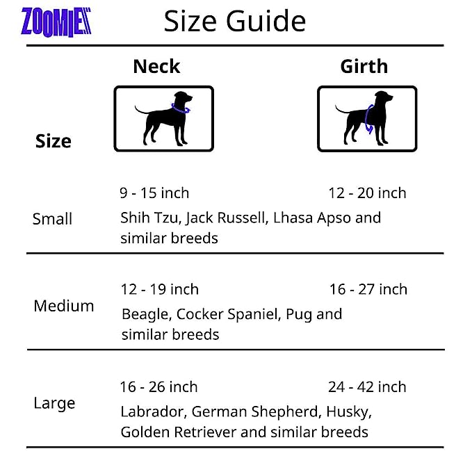 Zoomiez Printed H-Harness For Dogs - Bolt