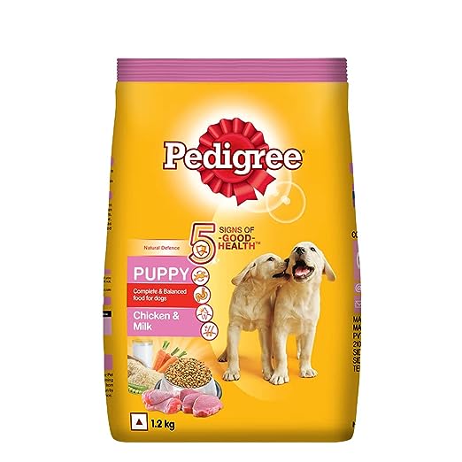 Pedigree Puppy Dry Dog Food, Chicken & Milk