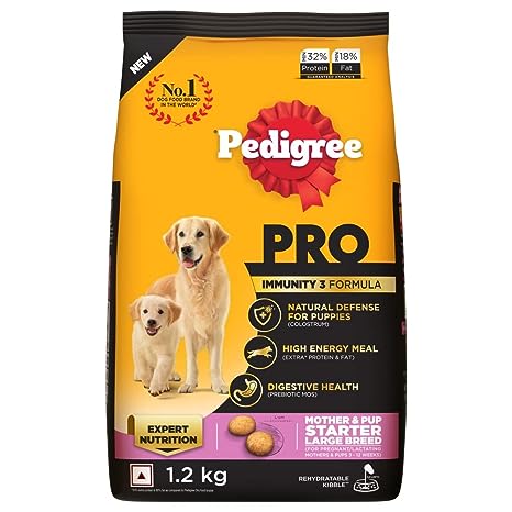 Pedigree PRO Mother & Pup Starter Large Breed, Dry Dog Food