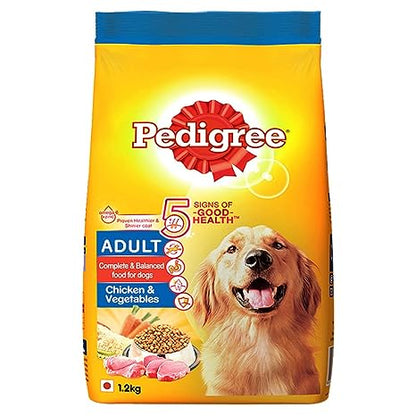 Pedigree Adult Dry Dog Food, Chicken & Vegetables