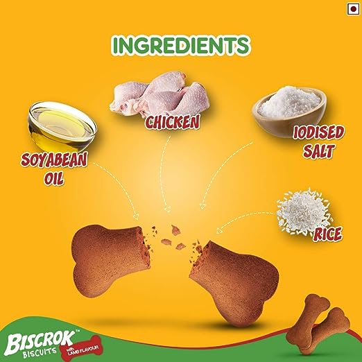 Pedigree Biscrok Biscuits with Lamb