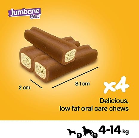 Pedigree Jumbone Mini Adult Dog Treat, Chicken & Lamb - 180gm