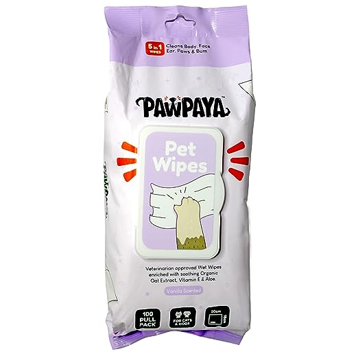 Pawpaya Everyday Pet Wipes - Cats and Dogs