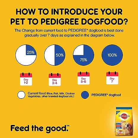 Pedigree Adult Dry Dog Food, Chicken & Vegetables