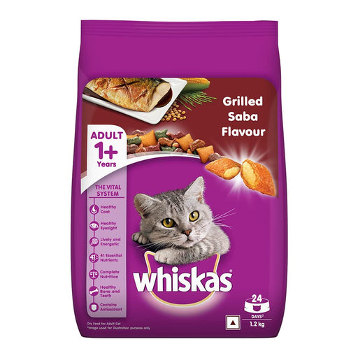 Whiskas Dry Cat Food for Adult Cats