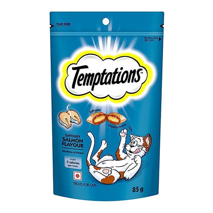 Temptations Cat Treat, Savoury Salmon Flavour