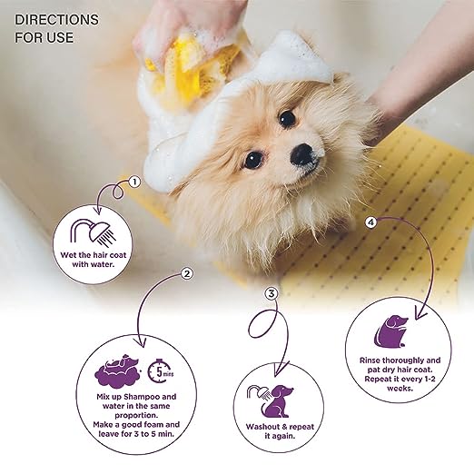 Lozalo Floral Pet Shampoo Orchid Fragrance - For Dogs & Cats