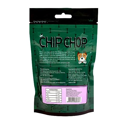 Chip Chops Chicken Fries Gourmet Dog Treat