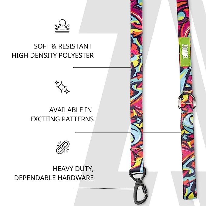 Zoomiez Drip Printed Dog Leash