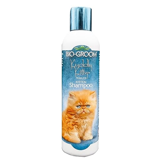 Bio-Groom Kuddly Kitty Tearless Kitten Shampoo for Cats