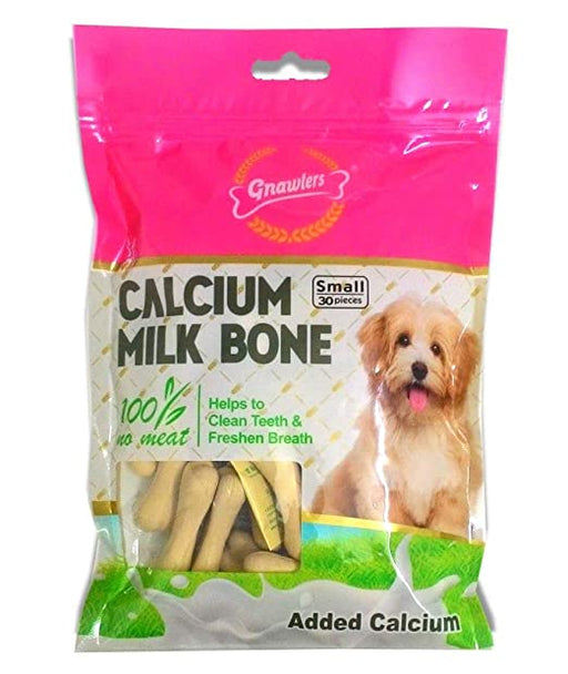 Gnawlers Calcium Milk Bone For Dogs & Puppies 30pc