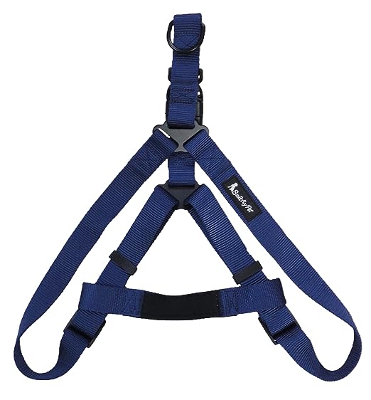 SmartyPet Dog 25 mm Nylon Harness & Leash Set Dog (Color May Vary)