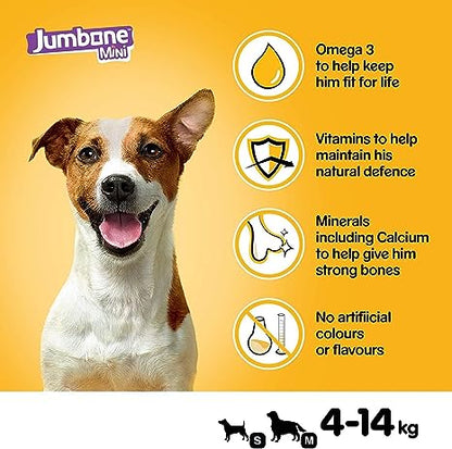 Pedigree Jumbone Mini Adult Dog Treat, Chicken & Lamb - 180gm