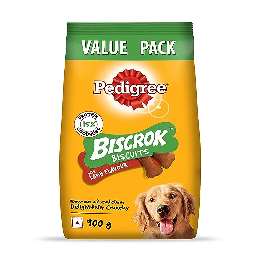 Pedigree Biscrok Biscuits with Lamb