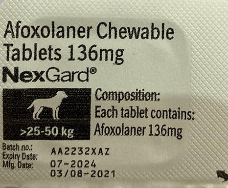 Afoxolaner generic hotsell