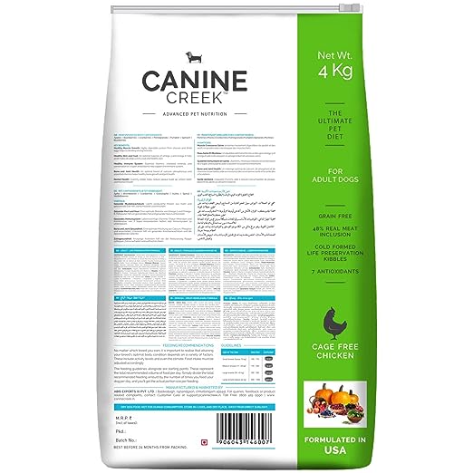 Canine Creek Adult Dry Dog Food- Chicken