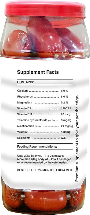 Drools Absolute Calcium Sausage Dog Supplement