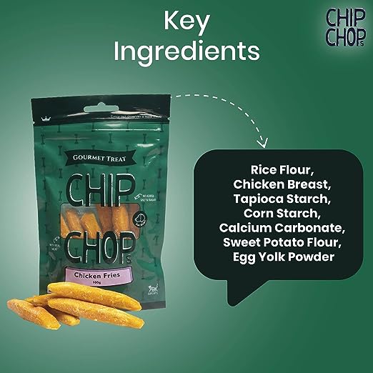 Chip Chops Chicken Fries Gourmet Dog Treat