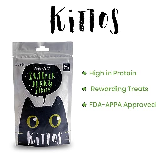 Kittos Snapper Jerky Strips