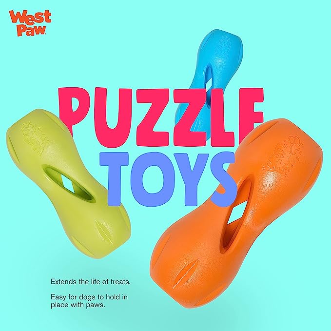 WEST PAW Zogoflex Qwizl Dog Puzzle Treat Toy