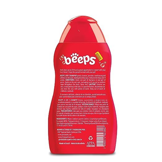 Beeps Dog Shampoo & Conditioner Collection (2 in 1 Dog Shampoo)