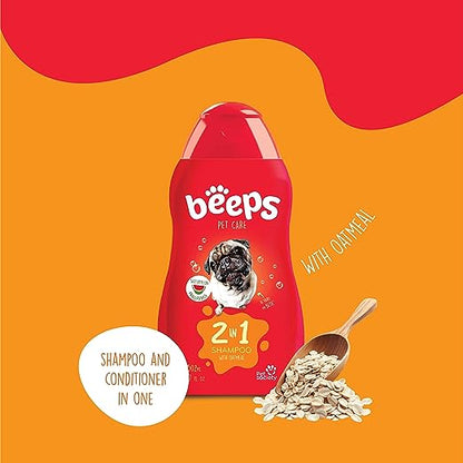 Beeps Dog Shampoo & Conditioner Collection (2 in 1 Dog Shampoo)