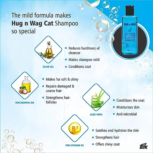 Hug N Wag Cat Shampoo