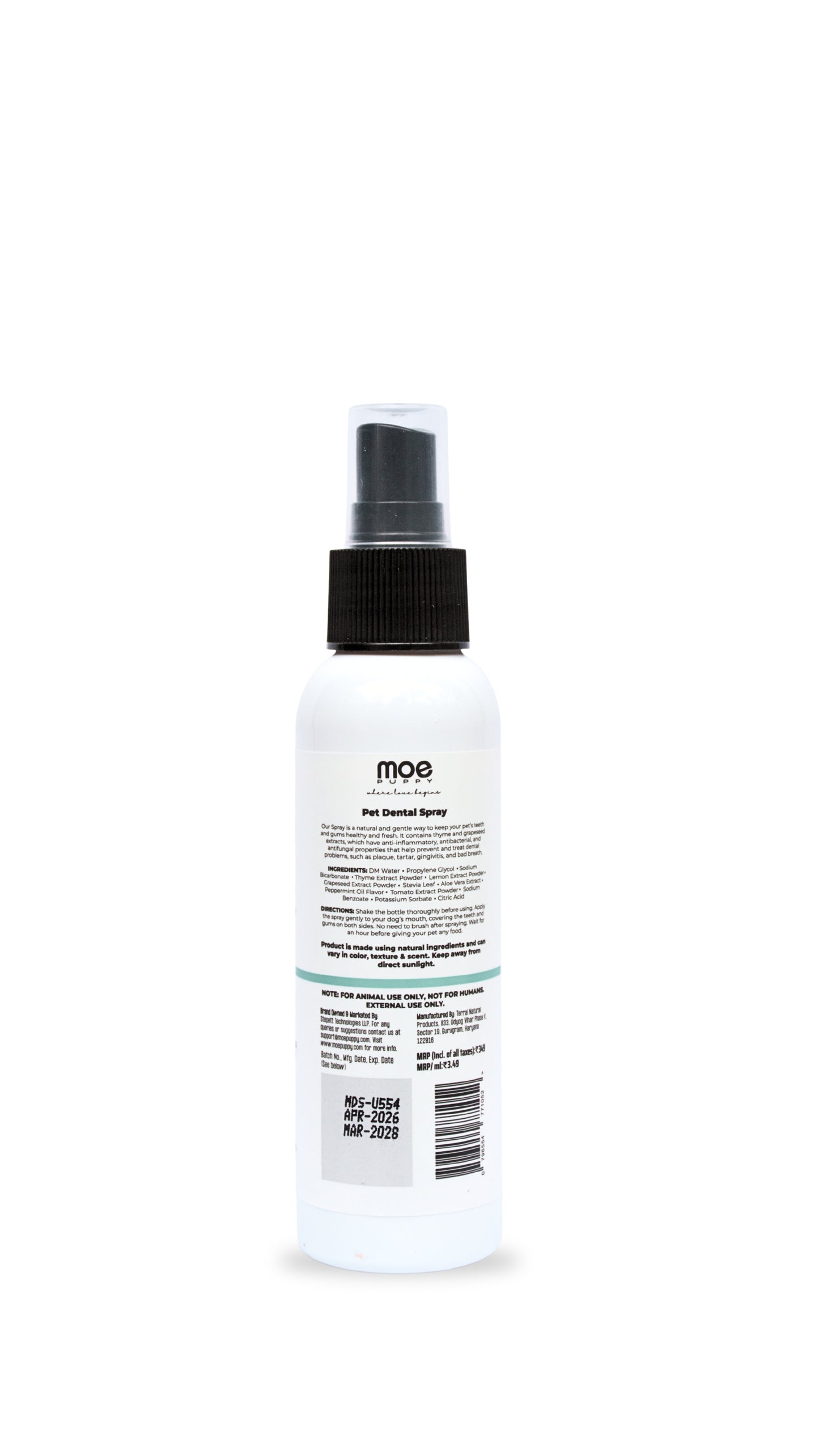 Dental Spray for Dogs & Cats