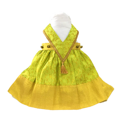 Dog O Bow Traditional Frock - (S/M)