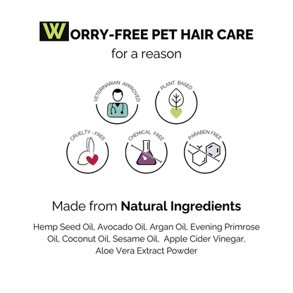 Moe Puppy Shampoo + Conditioner for Dogs & Cats