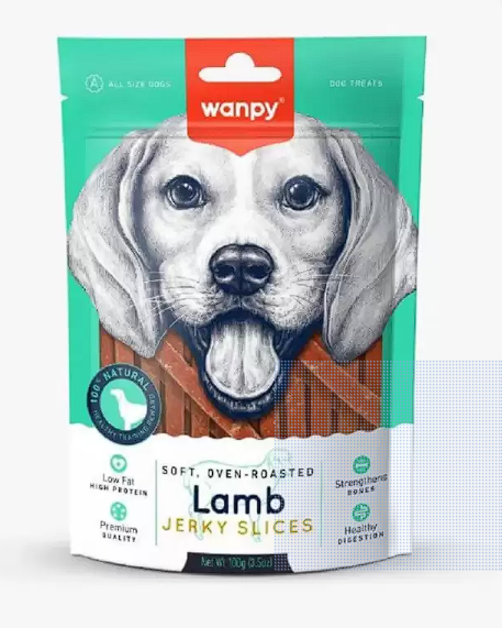 Wanpy Soft Lamb Jerky Slices