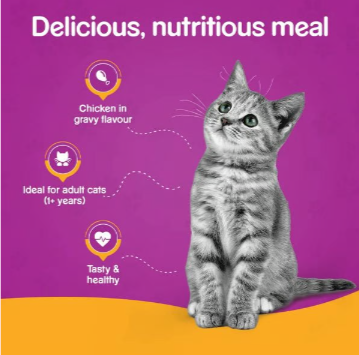 Whiskas Adult Chicken Gravy