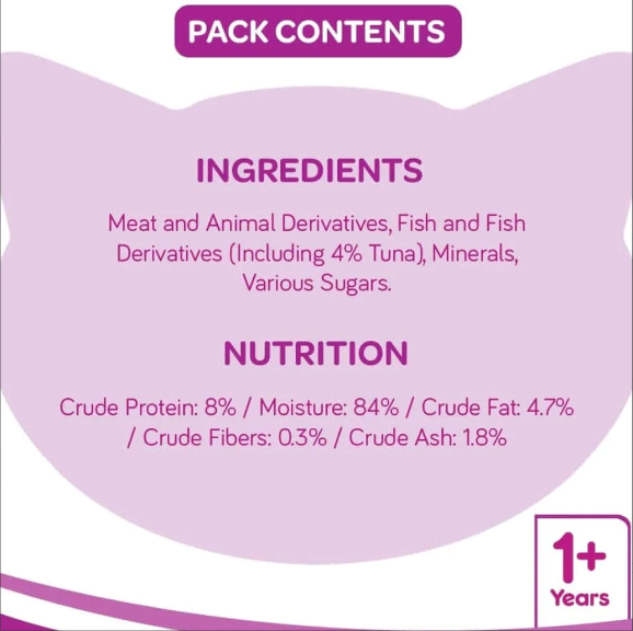 Whiskas Adult Tuna Jelly