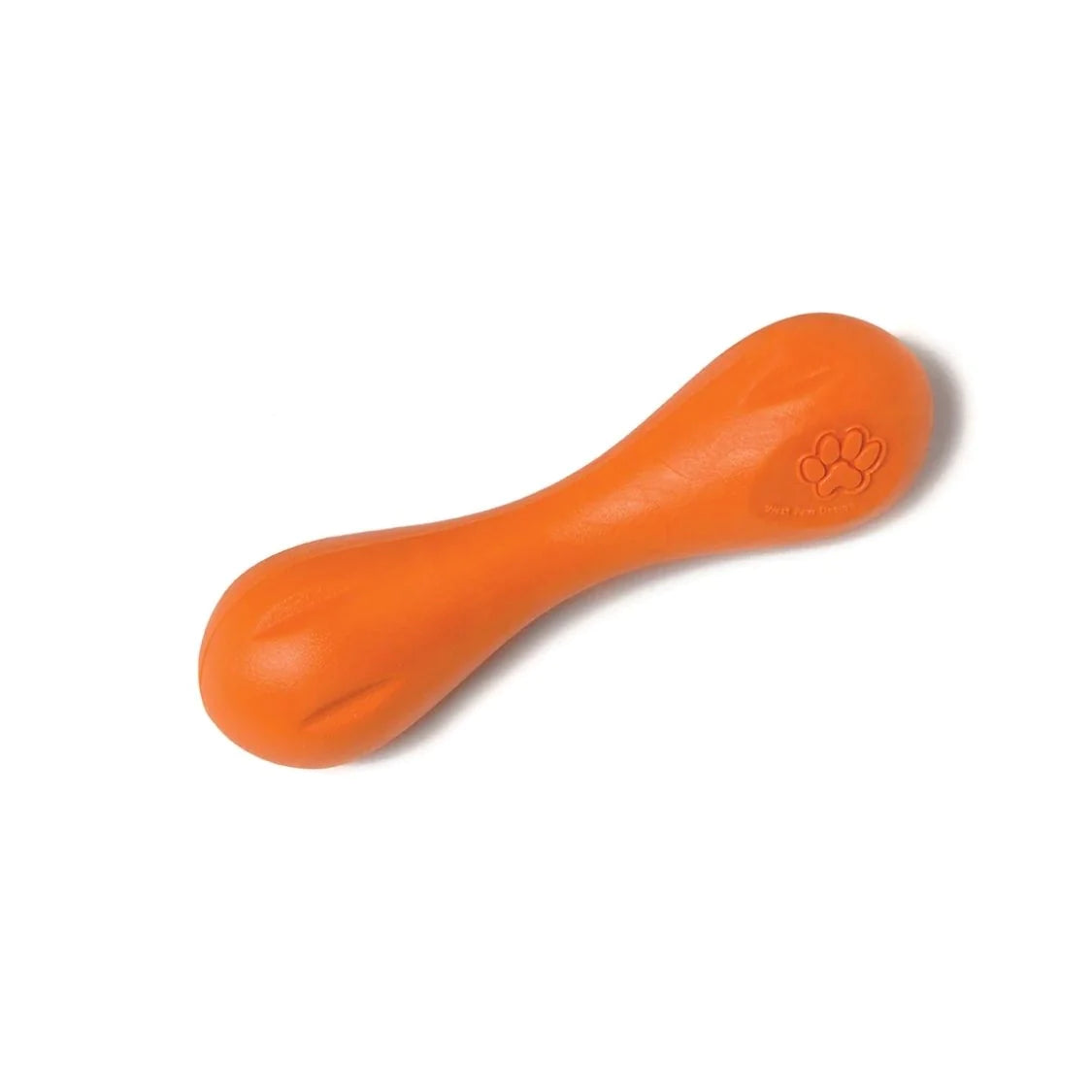 West Paw Zogoflex Hurley Durable Bone Chew Toy for Dogs - Orange