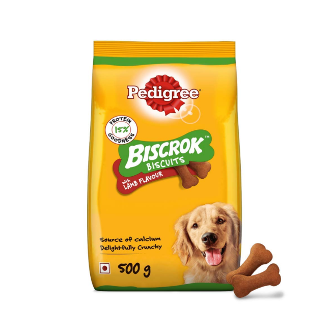 Pedigree Biscrok Lamb Biscuit